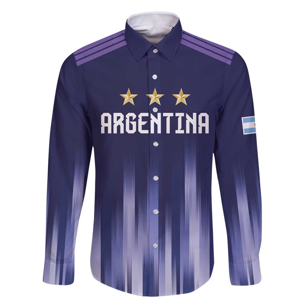 Argentina Football Custom Family Matching Off Shoulder Maxi Dress and Hawaiian Shirt Vamos La Albiceleste Vintage