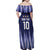 Argentina Football Custom Family Matching Off Shoulder Maxi Dress and Hawaiian Shirt Vamos La Albiceleste Vintage