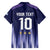 Argentina Football Custom Family Matching Off Shoulder Short Dress and Hawaiian Shirt Vamos La Albiceleste Vintage