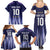 Argentina Football Custom Family Matching Summer Maxi Dress and Hawaiian Shirt Vamos La Albiceleste Vintage