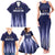 Argentina Football Custom Family Matching Tank Maxi Dress and Hawaiian Shirt Vamos La Albiceleste Vintage