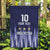Argentina Football Custom Garden Flag Vamos La Albiceleste Vintage