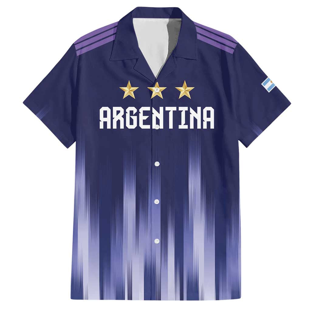 Argentina Football Custom Hawaiian Shirt Vamos La Albiceleste Vintage