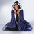 Argentina Football Custom Hooded Blanket Vamos La Albiceleste Vintage