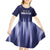 Argentina Football Custom Kid Short Sleeve Dress Vamos La Albiceleste Vintage