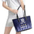 Argentina Football Custom Leather Tote Bag Vamos La Albiceleste Vintage