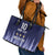 Argentina Football Custom Leather Tote Bag Vamos La Albiceleste Vintage