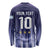 Argentina Football Custom Long Sleeve Shirt Vamos La Albiceleste Vintage