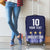 Argentina Football Custom Luggage Cover Vamos La Albiceleste Vintage