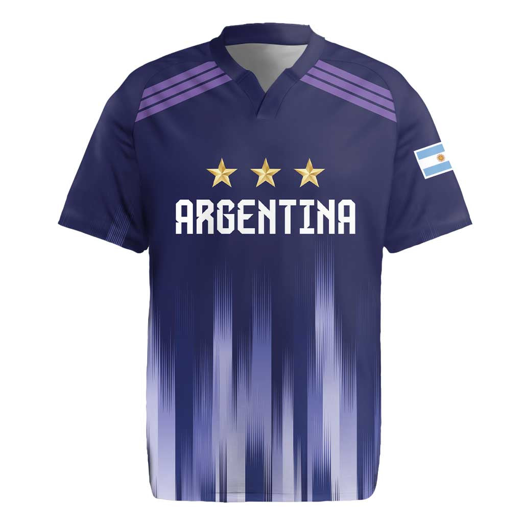 Argentina Football Custom Rugby Jersey Vamos La Albiceleste Vintage