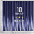 Argentina Football Custom Shower Curtain Vamos La Albiceleste Vintage