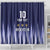 Argentina Football Custom Shower Curtain Vamos La Albiceleste Vintage