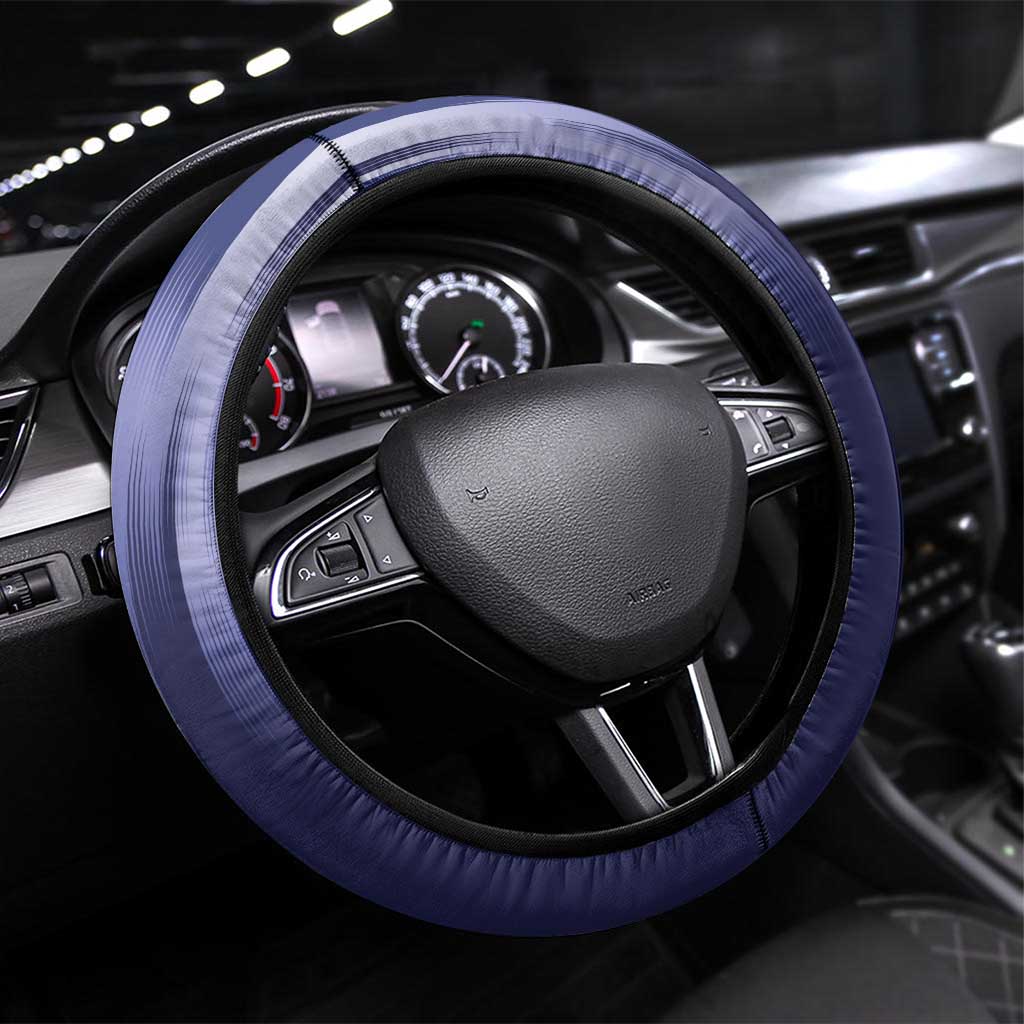 Argentina Football Steering Wheel Cover Vamos La Albiceleste Vintage