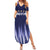 Argentina Football Custom Summer Maxi Dress Vamos La Albiceleste Vintage