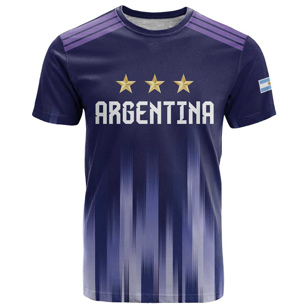 Argentina Football Custom T Shirt Vamos La Albiceleste Vintage