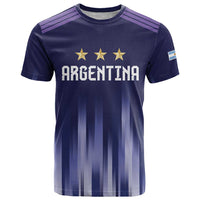 Argentina Football Custom T Shirt Vamos La Albiceleste Vintage