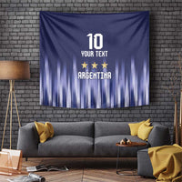 Argentina Football Custom Tapestry Vamos La Albiceleste Vintage