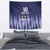 Argentina Football Custom Tapestry Vamos La Albiceleste Vintage