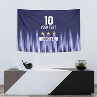 Argentina Football Custom Tapestry Vamos La Albiceleste Vintage