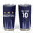 Argentina Football Custom Tumbler Cup Vamos La Albiceleste Vintage