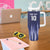 Argentina Football Custom Tumbler With Handle Vamos La Albiceleste Vintage