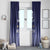 Argentina Football Custom Window Curtain Vamos La Albiceleste Vintage