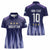 Argentina Football Custom Women Polo Shirt Vamos La Albiceleste Vintage