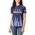 Argentina Football Custom Women Polo Shirt Vamos La Albiceleste Vintage