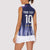 Argentina Football Custom Women Sleeveless Polo Shirt Vamos La Albiceleste Vintage