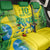 Brazil Football Custom Back Car Seat Cover Brasil Birds Mascot Bora Brasil!