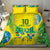 Brazil Football Custom Bedding Set Brasil Birds Mascot Bora Brasil!