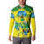 Brazil Football Custom Button Sweatshirt Brasil Birds Mascot Bora Brasil!
