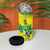 Brazil Football Custom 4 in 1 Can Cooler Tumbler Brasil Birds Mascot Bora Brasil!
