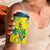 Brazil Football Custom 4 in 1 Can Cooler Tumbler Brasil Birds Mascot Bora Brasil!