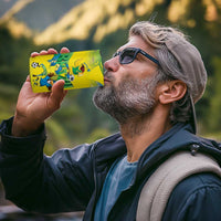 Brazil Football Custom 4 in 1 Can Cooler Tumbler Brasil Birds Mascot Bora Brasil!