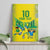 Brazil Football Custom Canvas Wall Art Brasil Birds Mascot Bora Brasil!