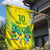 Brazil Football Custom Garden Flag Brasil Birds Mascot Bora Brasil!