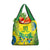 Brazil Football Custom Grocery Bag Brasil Birds Mascot Bora Brasil!