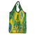 Brazil Football Custom Grocery Bag Brasil Birds Mascot Bora Brasil!