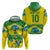 Brazil Football Custom Hoodie Brasil Birds Mascot Bora Brasil!