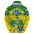 Brazil Football Custom Hoodie Brasil Birds Mascot Bora Brasil!