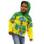 Brazil Football Custom Kid Hoodie Brasil Birds Mascot Bora Brasil!