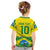 Brazil Football Custom Kid T Shirt Brasil Birds Mascot Bora Brasil!