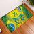 Brazil Football Custom Rubber Doormat Brasil Birds Mascot Bora Brasil!
