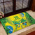 Brazil Football Custom Rubber Doormat Brasil Birds Mascot Bora Brasil!