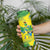 Brazil Football Custom Skinny Tumbler Brasil Birds Mascot Bora Brasil!