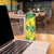Brazil Football Custom Skinny Tumbler Brasil Birds Mascot Bora Brasil!