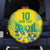 Brazil Football Custom Spare Tire Cover Brasil Birds Mascot Bora Brasil!
