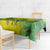 Brazil Football Custom Tablecloth Brasil Birds Mascot Bora Brasil!