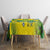 Brazil Football Custom Tablecloth Brasil Birds Mascot Bora Brasil!